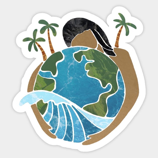 Mother Nature Sticker by HaleiwaNorthShoreSign